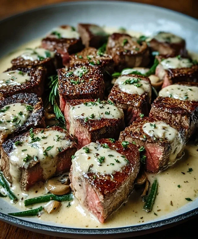 Quick Creamy Steak Dinner