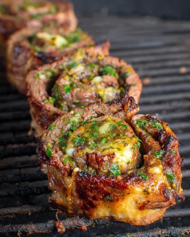 Cheesy Steak Pinwheels