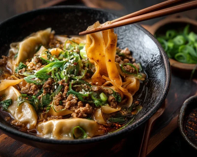 Potsticker Noodle Bowl