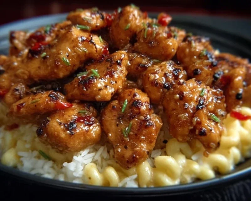 Sweet and Spicy Honey Pepper Chicken