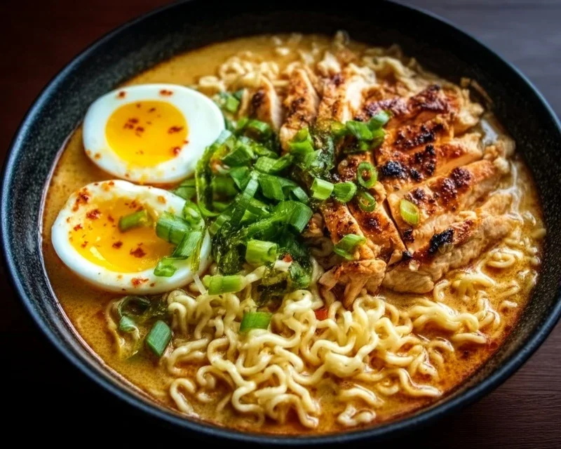 Creamy Garlic Chicken Ramen: An Incredible Ultimate Recipe