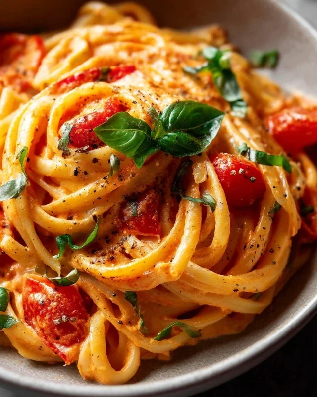Easy One Pot Creamy Tomato Pasta