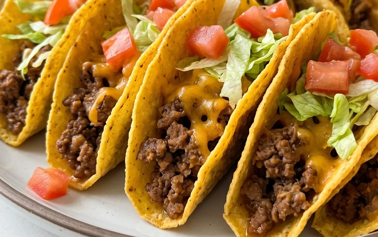 Crispy Ground Beef Tacos