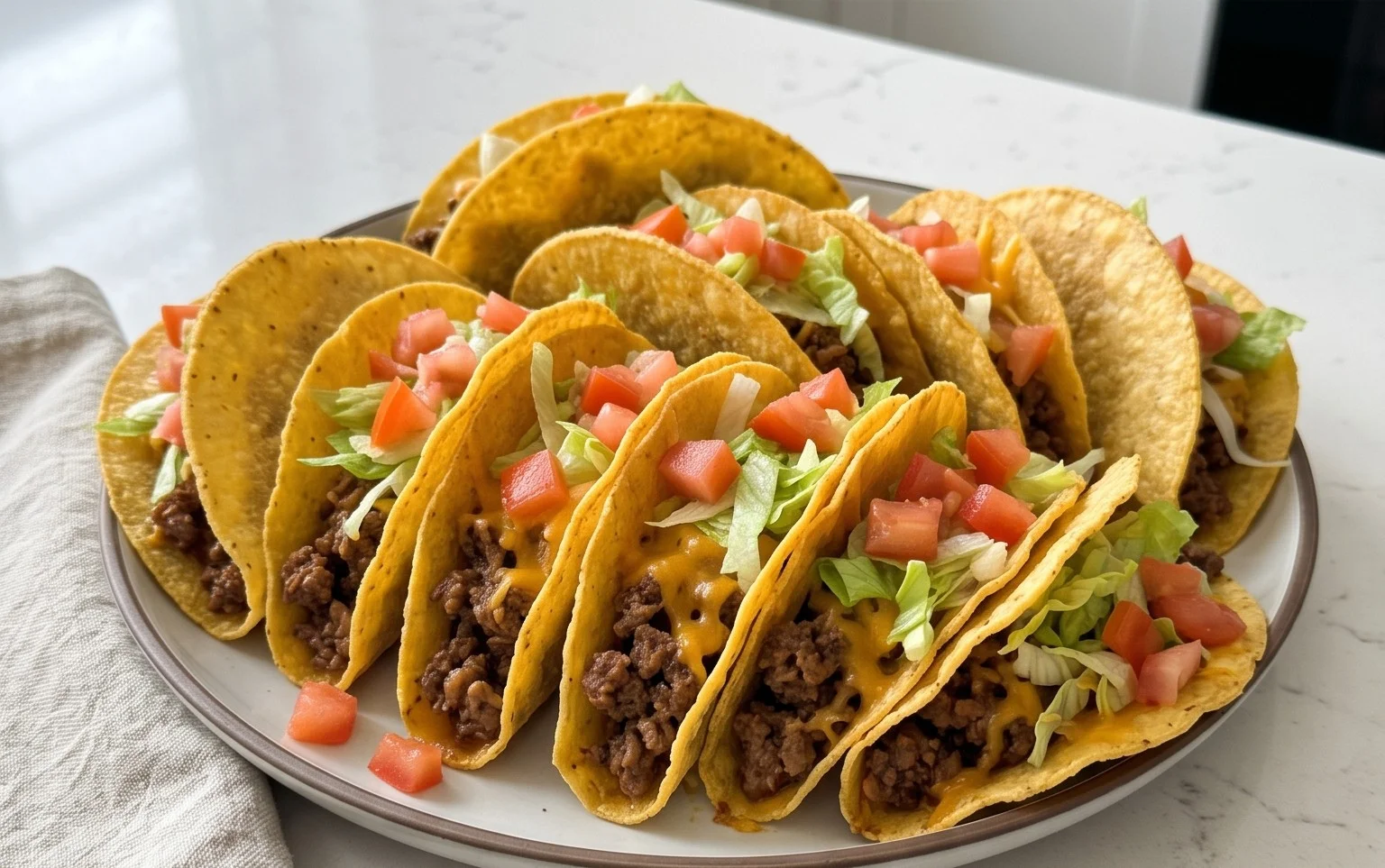 Crispy Ground Beef Tacos