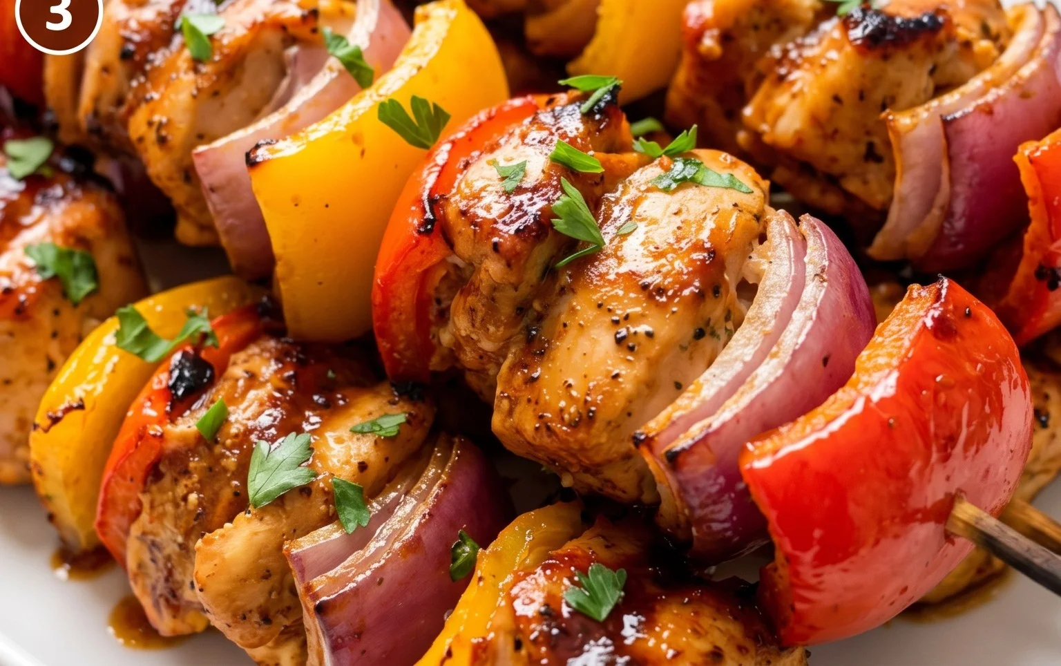 Air Fryer Chicken Skewers (VIDEO)