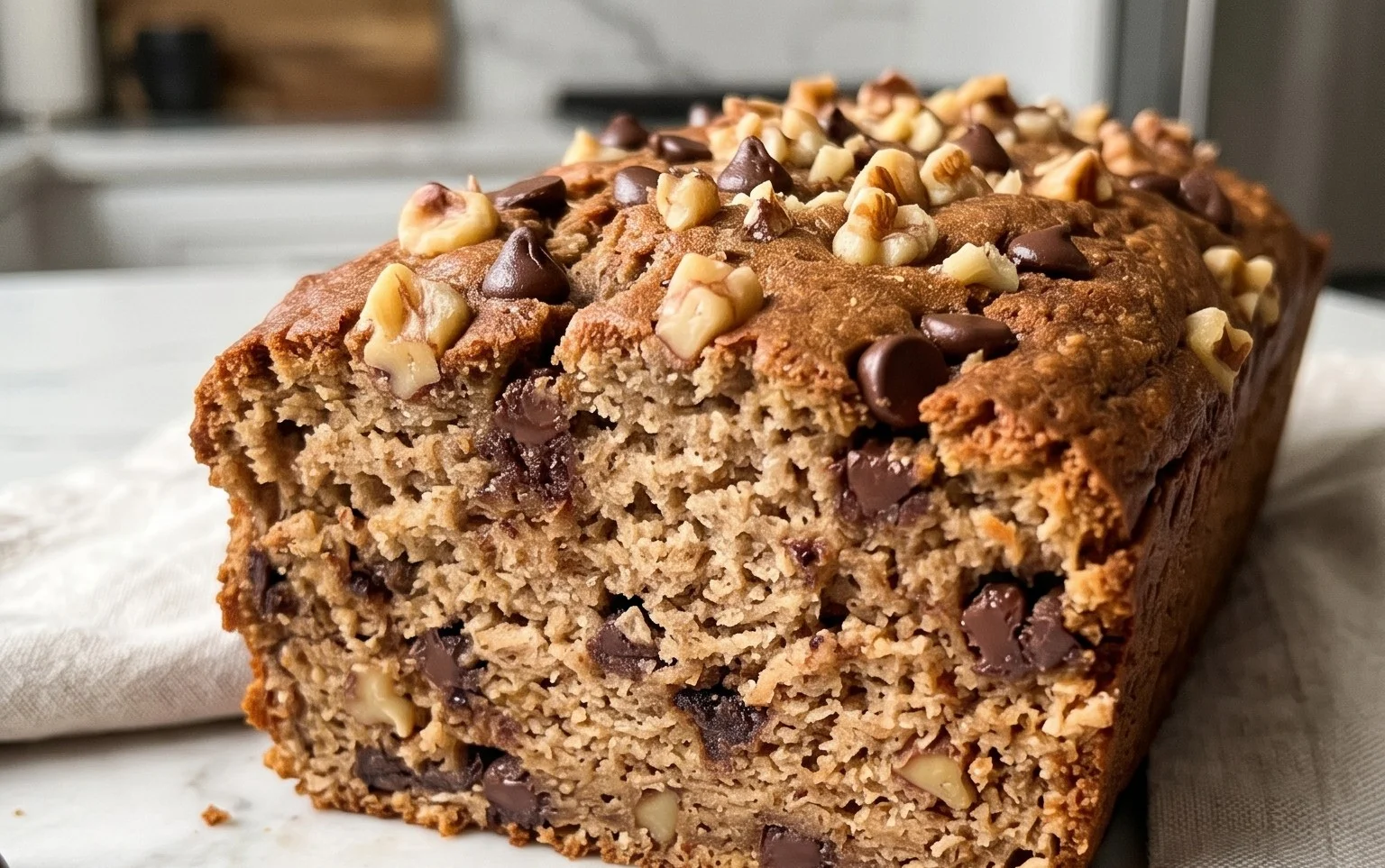 Healthy 5-Ingredient Flourless Banana Bread