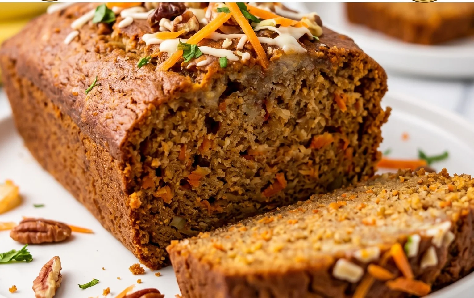Carrot Cake Banana Bread