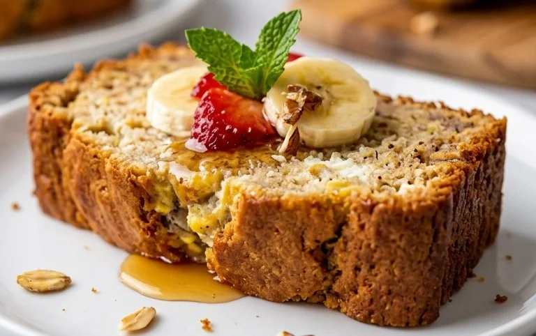 Cottage Cheese Banana Bread