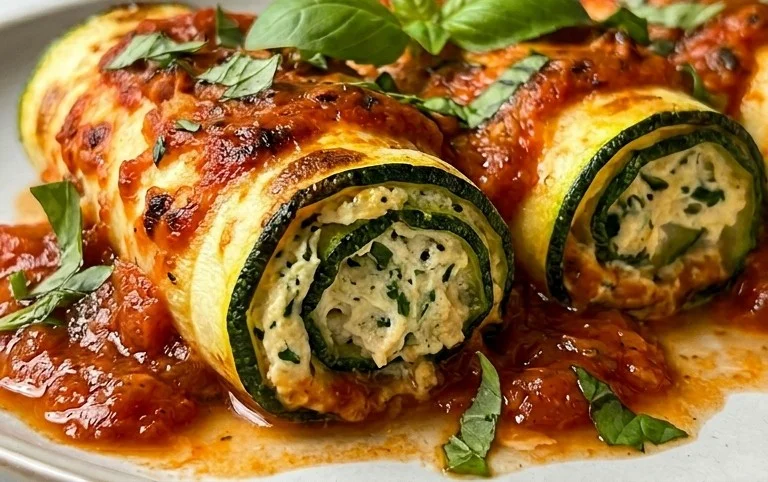 Vegan Zucchini Rollatini