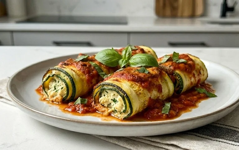 Vegan Zucchini Rollatini
