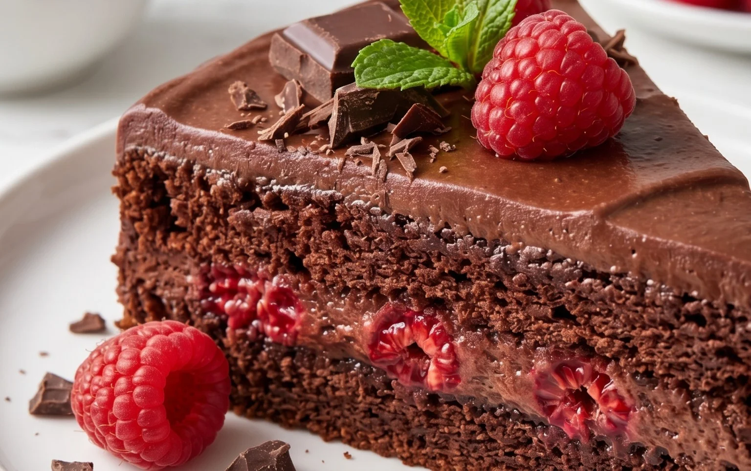 Chocolate Raspberry Cake