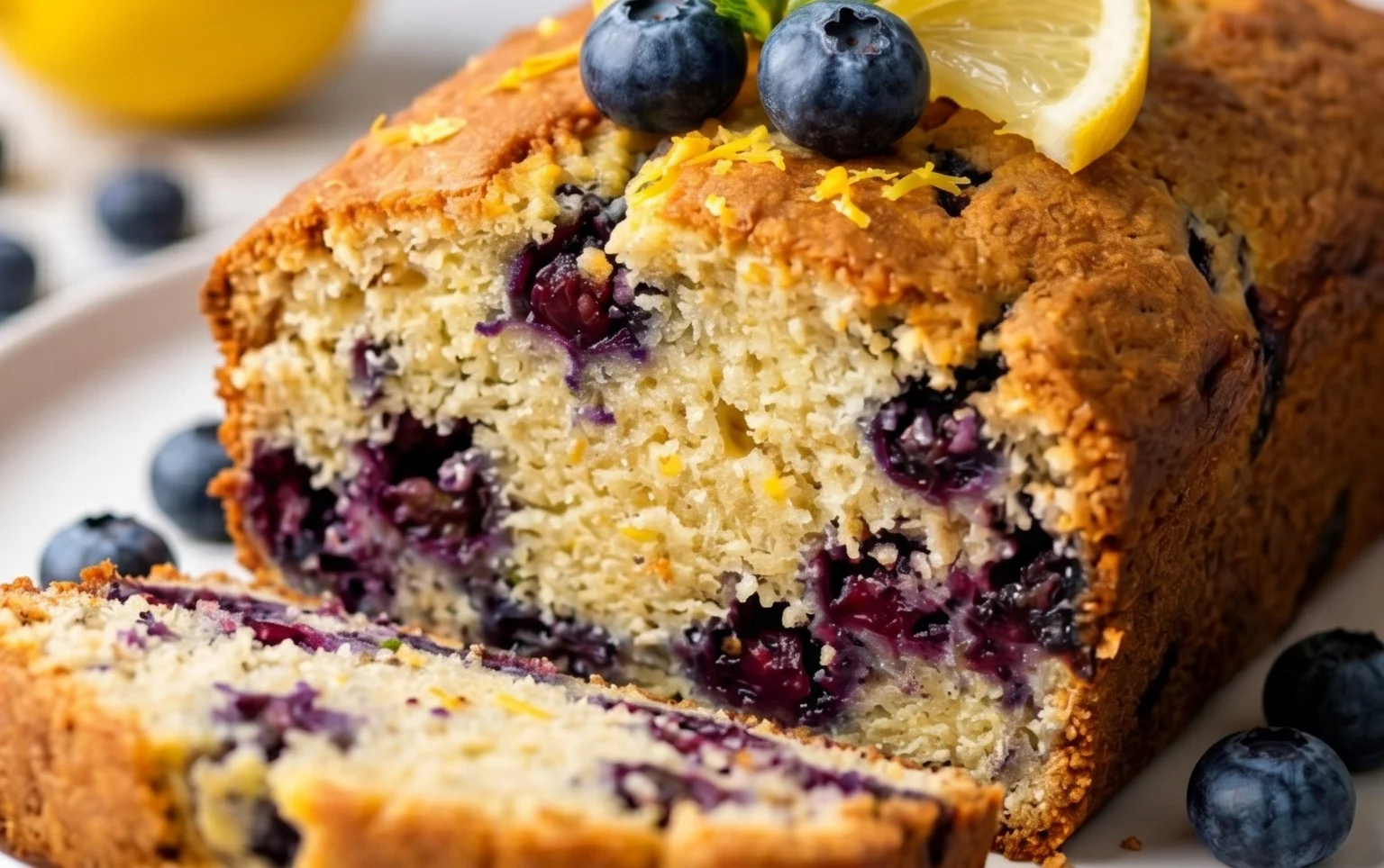 Blueberry and Lemon Loaf