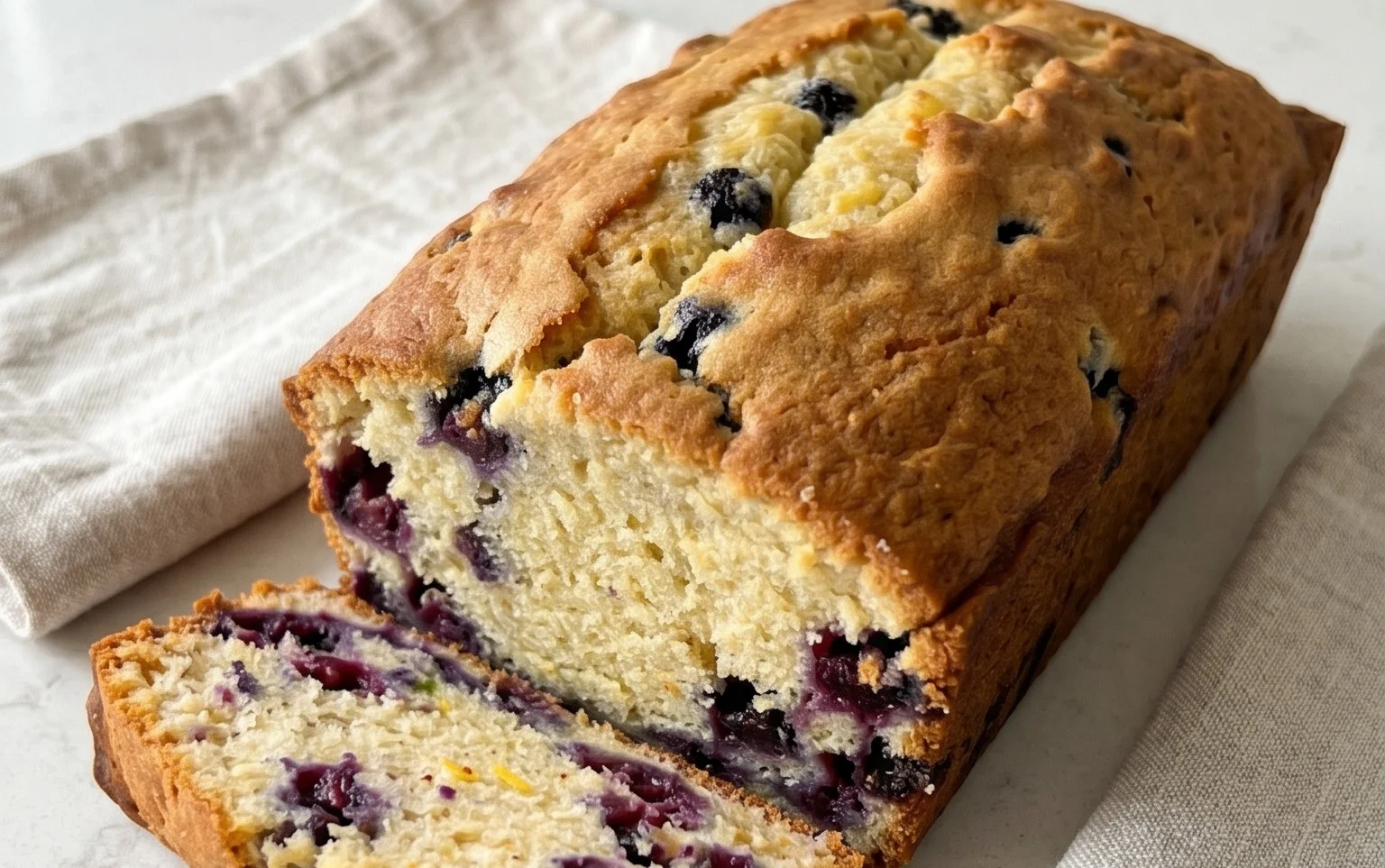 Blueberry and Lemon Loaf