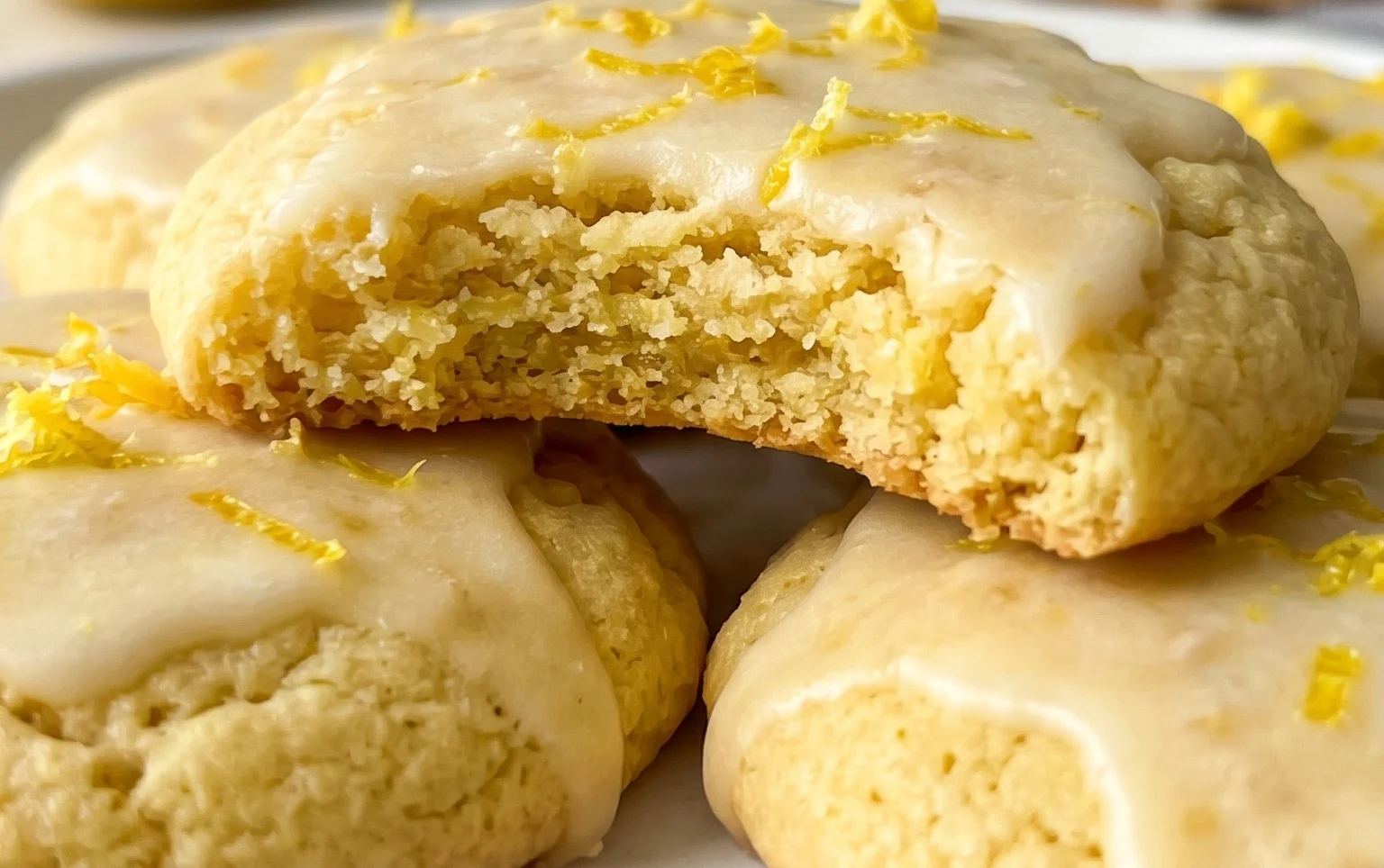 Soft & Chewy Lemon Cookies
