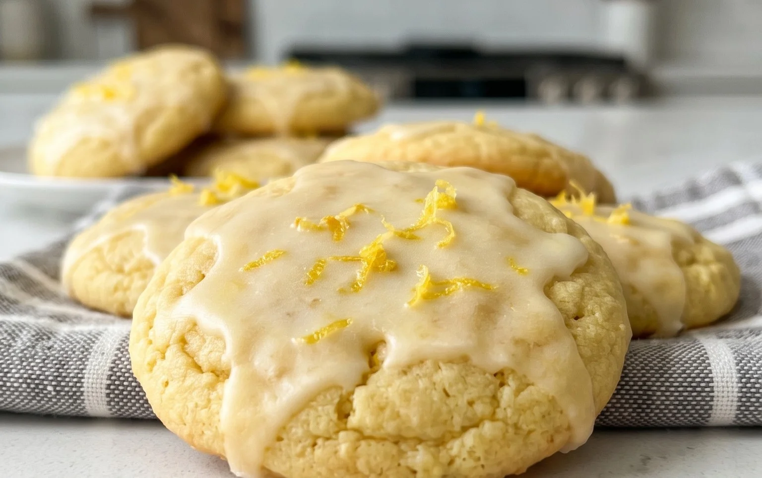 Soft & Chewy Lemon Cookies