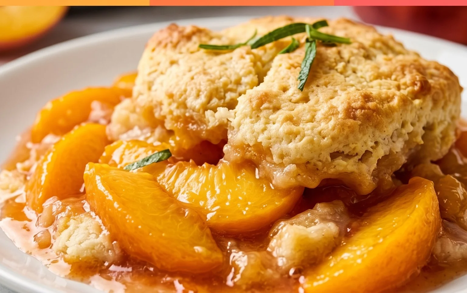 Fresh Peach Cobbler