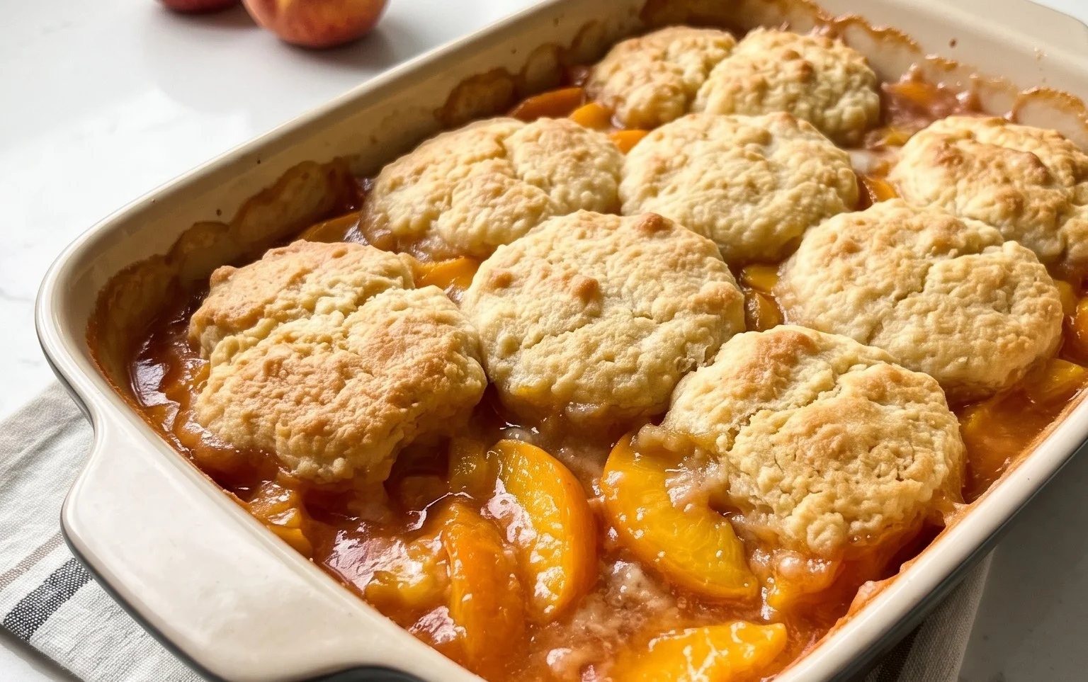 Fresh Peach Cobbler