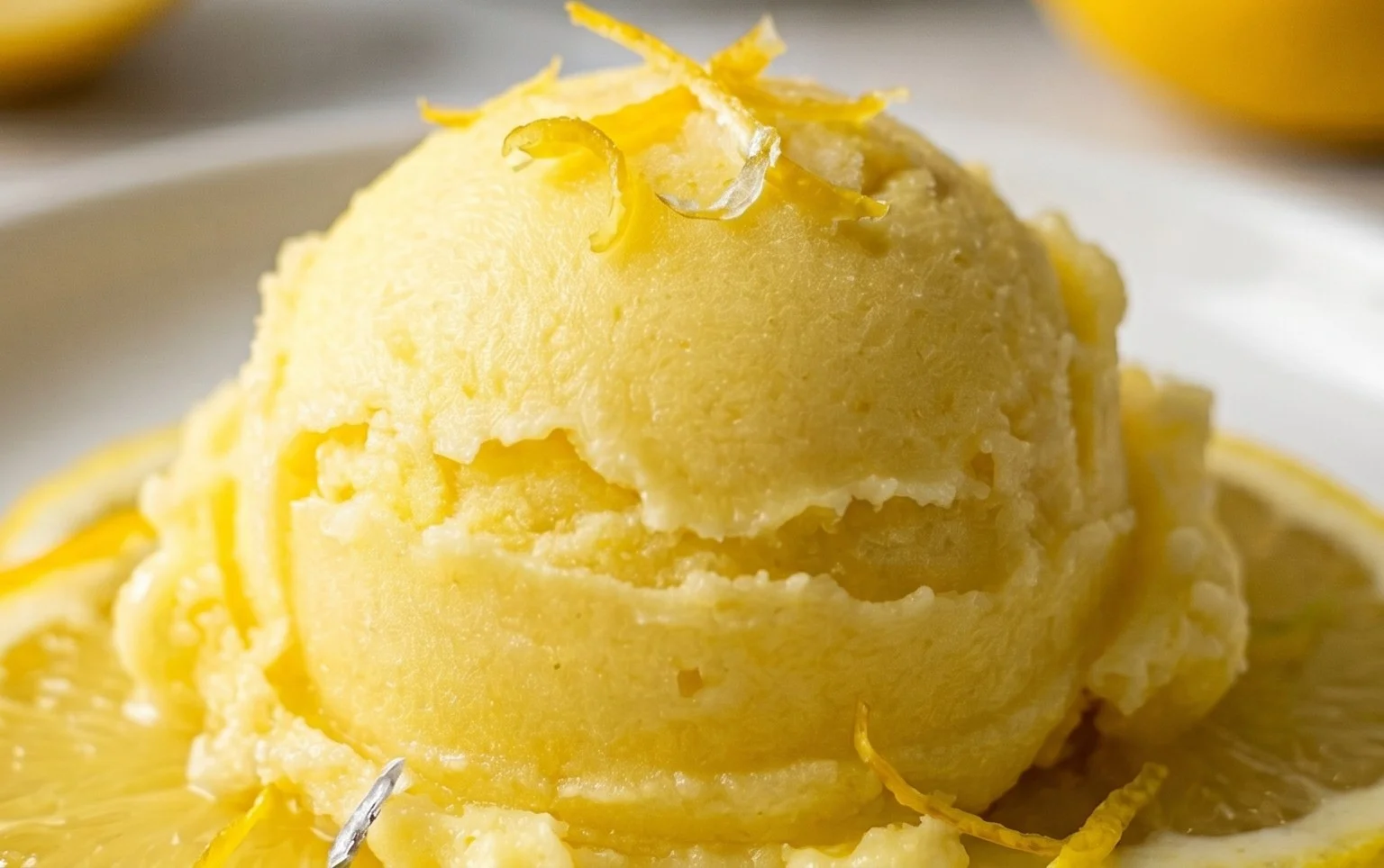 Lemon Sorbet