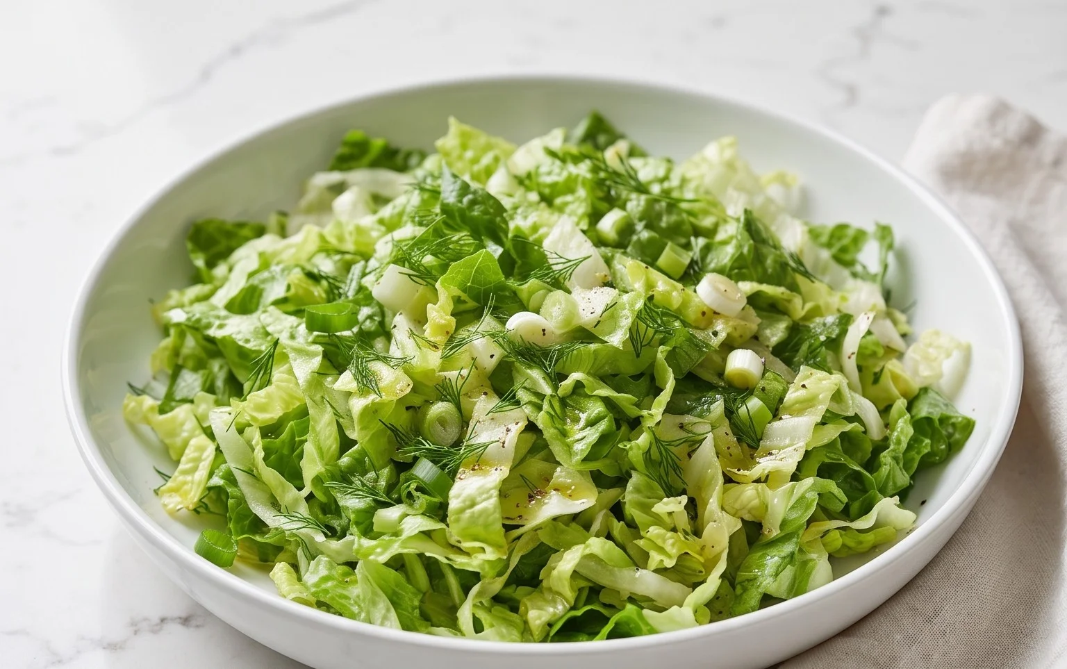 Maroulosalata (Greek Lettuce Salad)