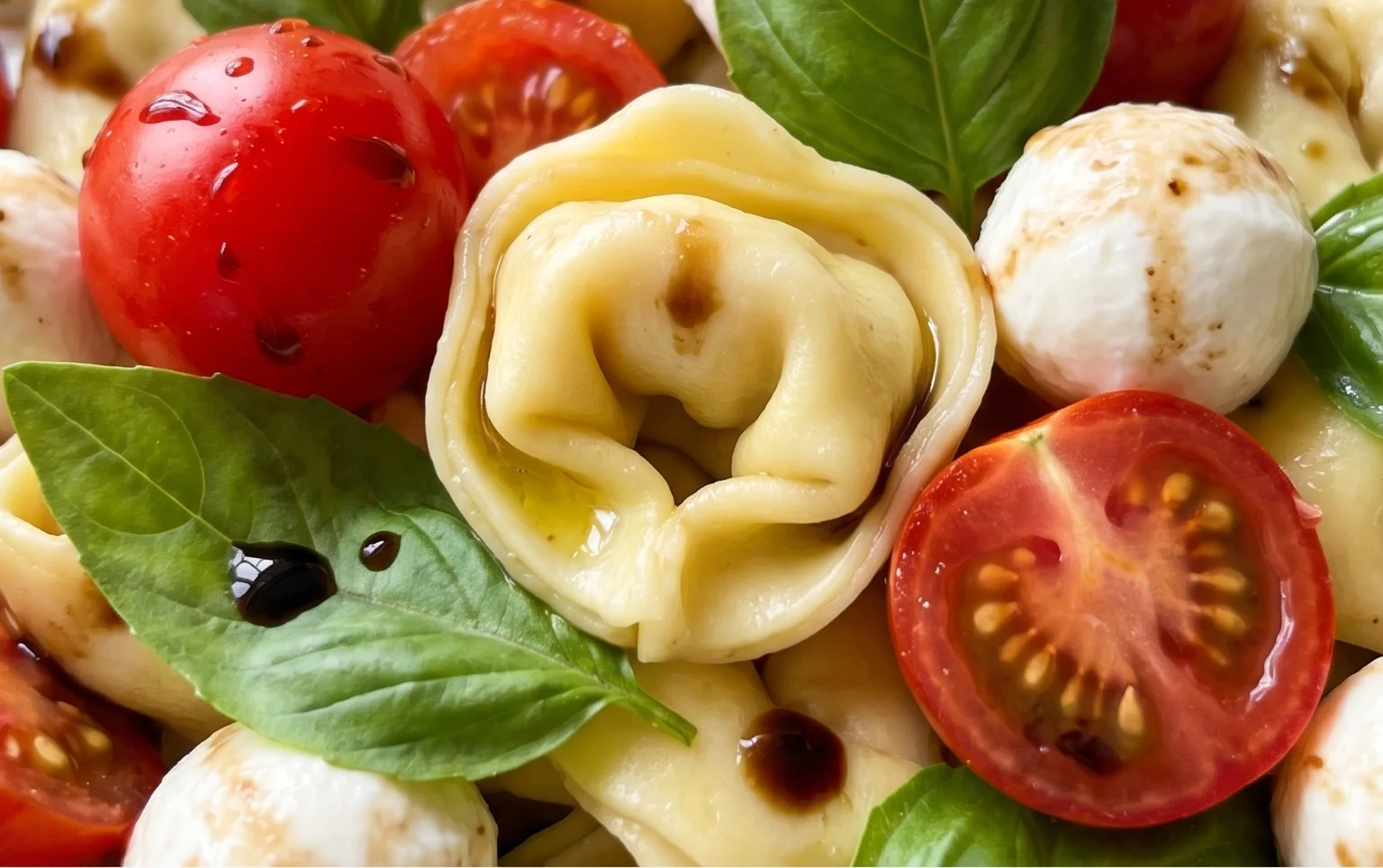 Tortellini Caprese Salad