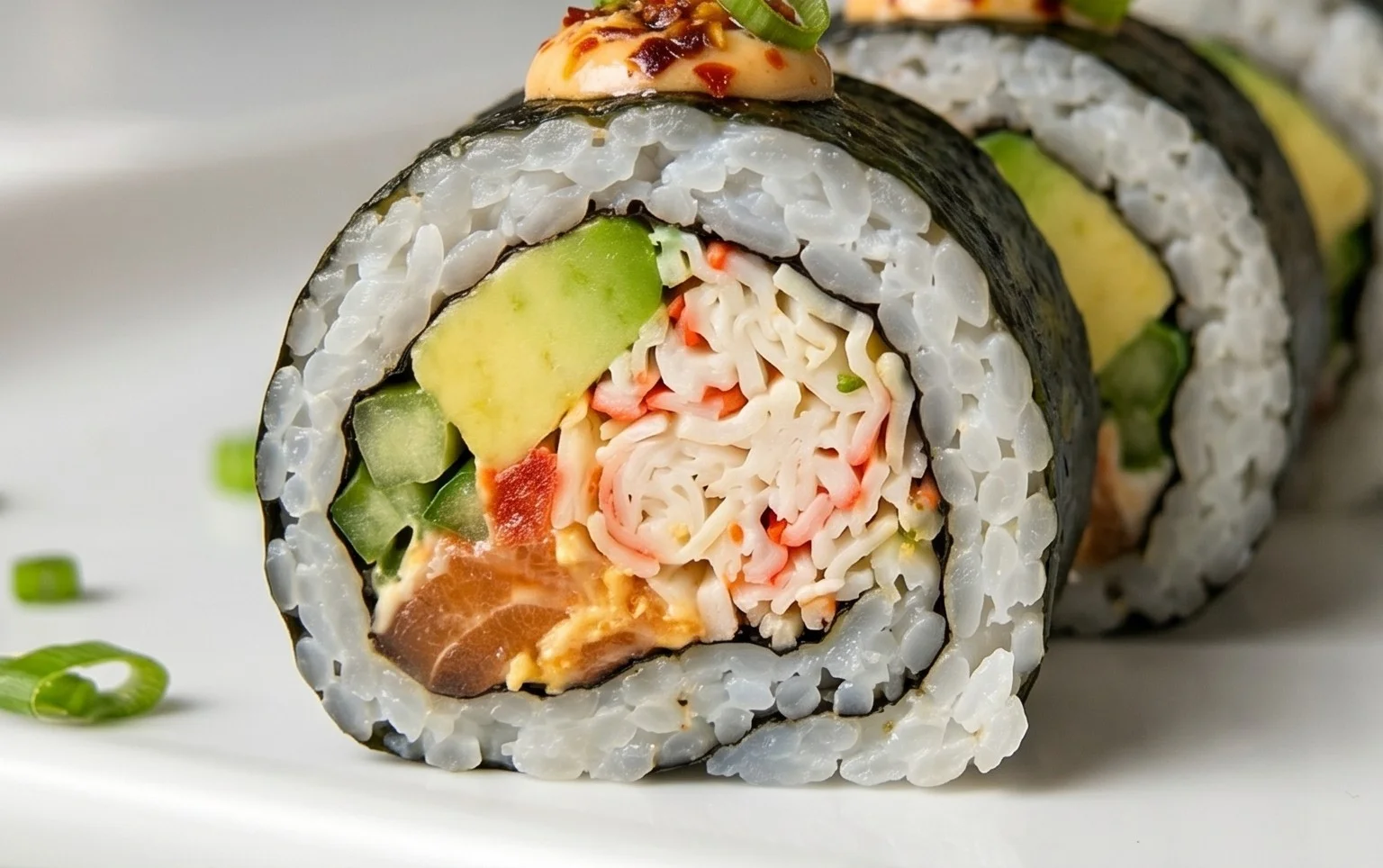 Kani Sushi (Spicy Crab Roll)