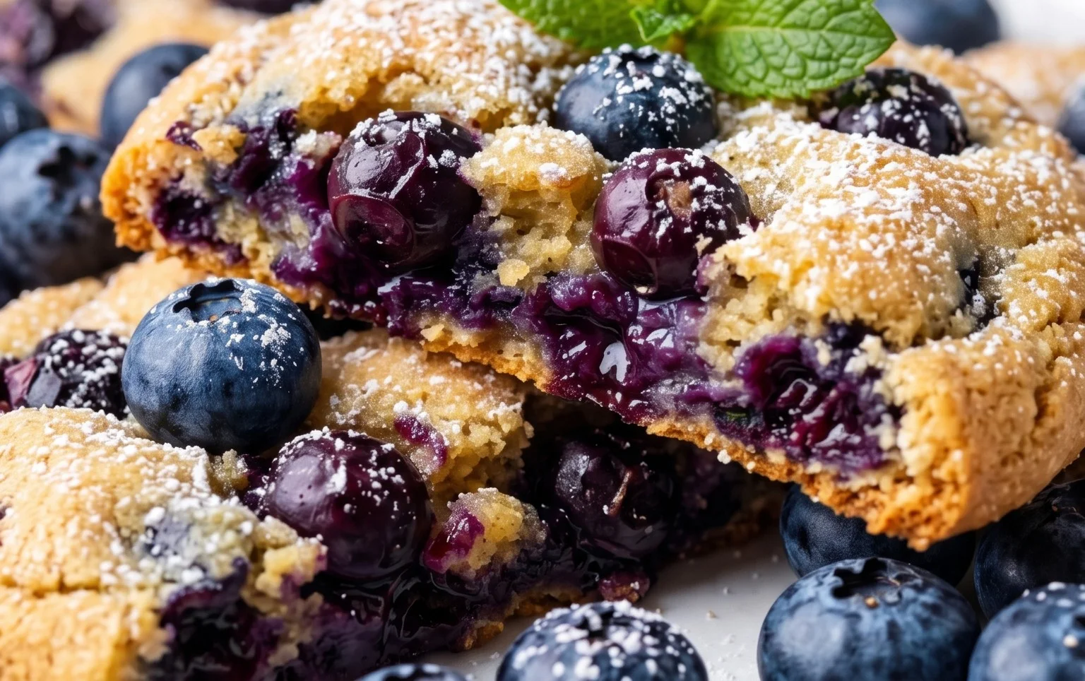 Best Ever Blueberry Cookies