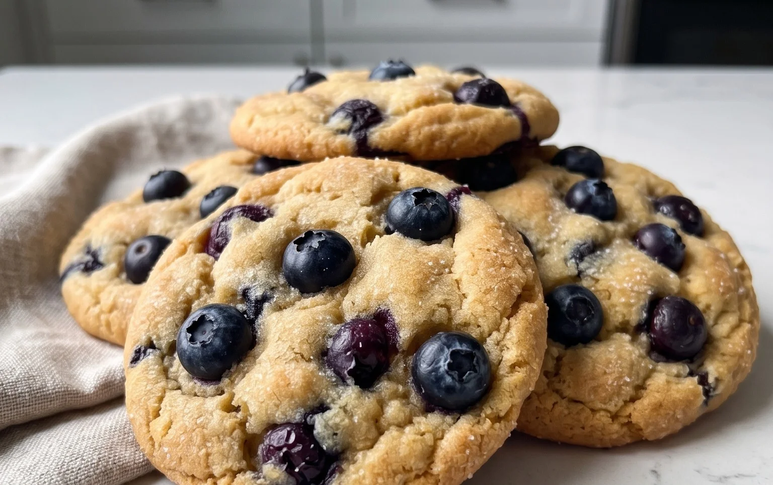 Best Ever Blueberry Cookies