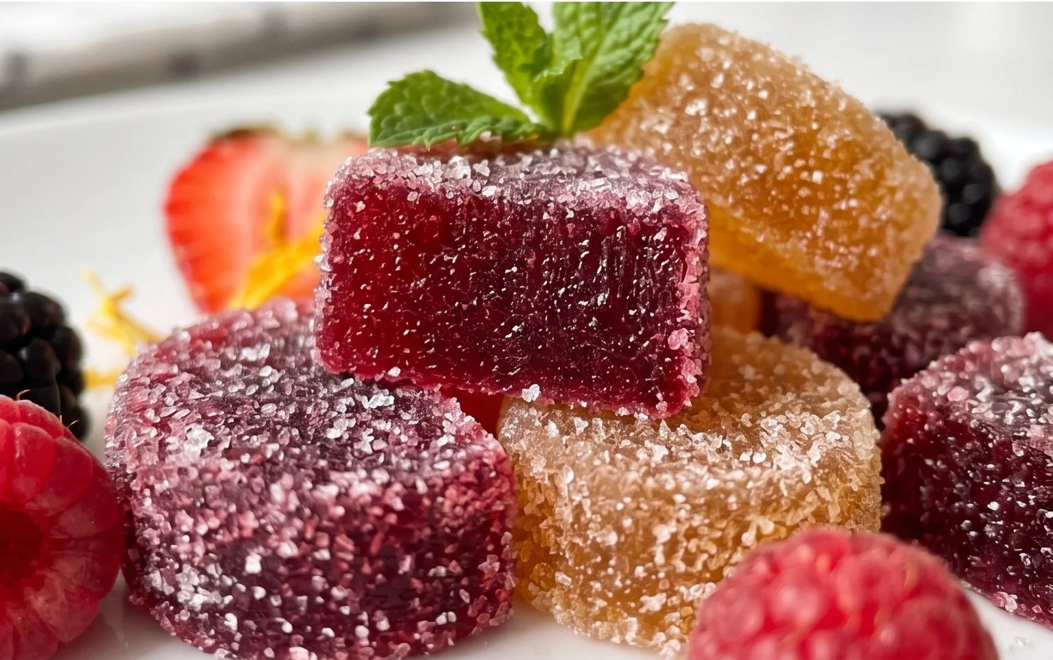 Homemade Pâtes de Fruits (no corn syrup)