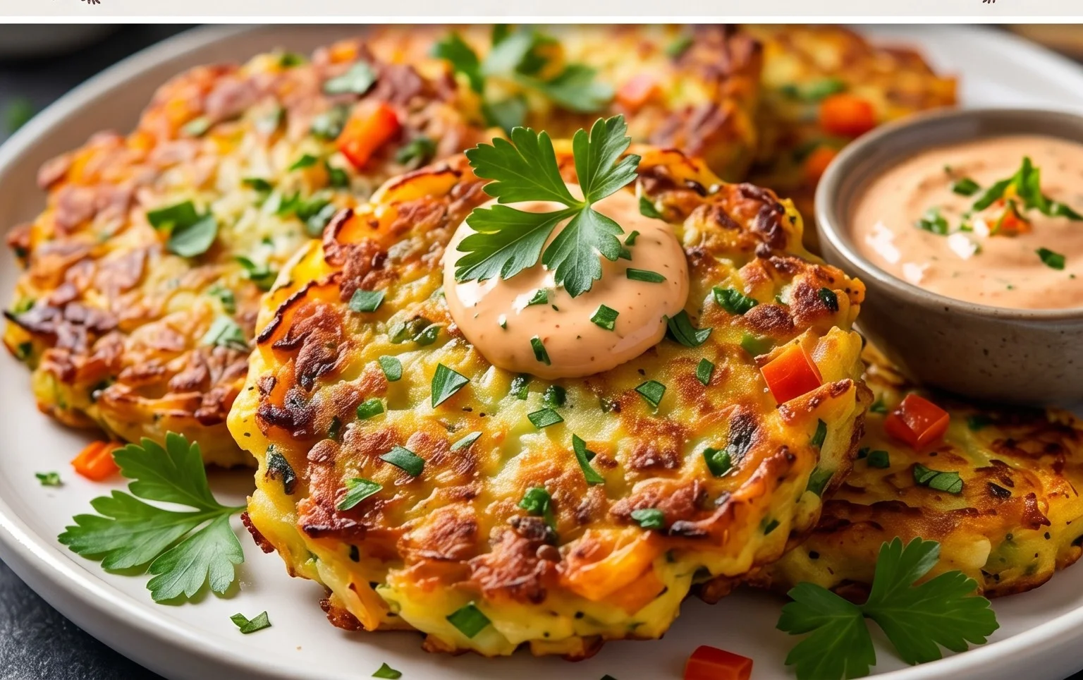 Vegetable Potato Fritters