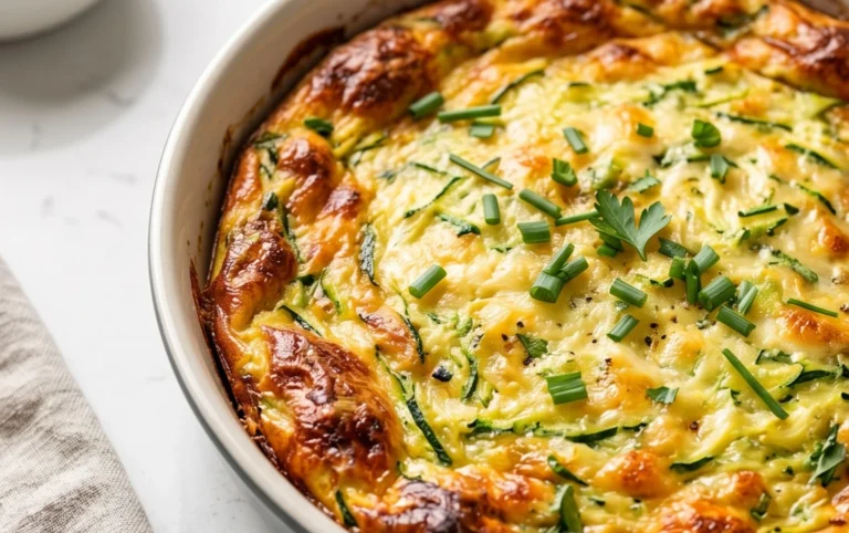 Crustless Zucchini Quiche Recipe