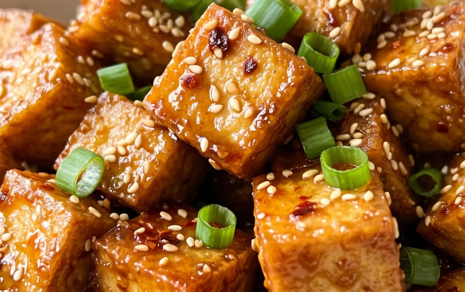 Honey Garlic Tofu