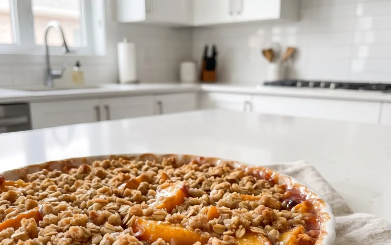 Peach Crisp