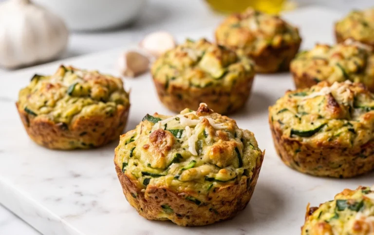 Zucchini Garlic Bites