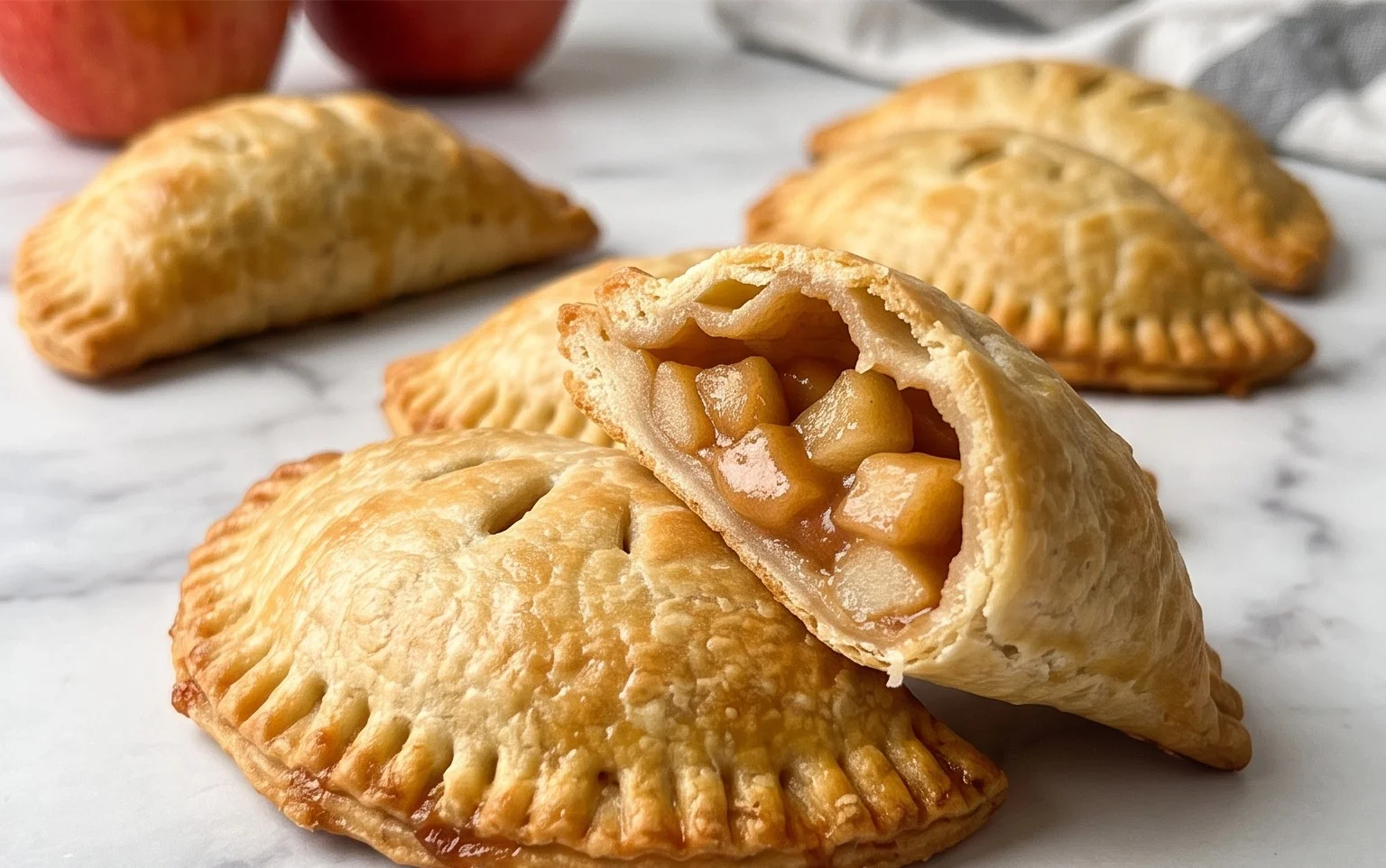 Caramel Apple Empanadas