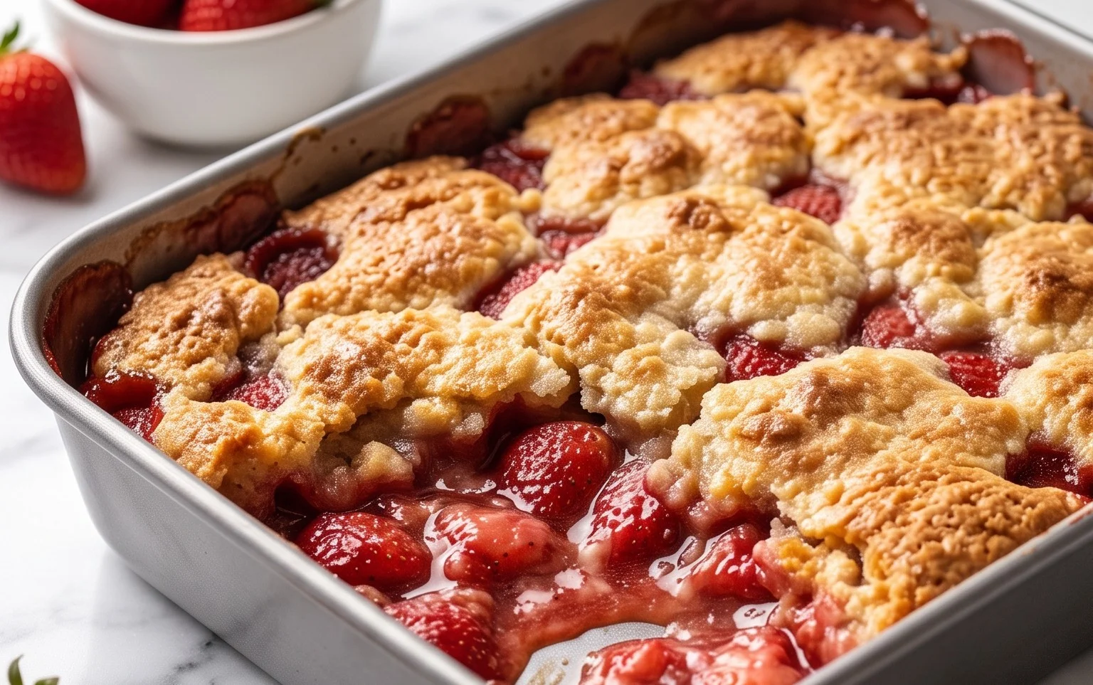Strawberry Cobbler