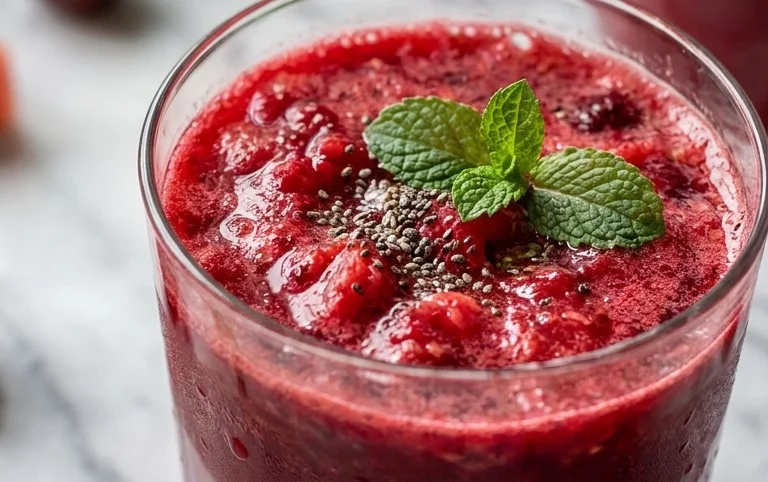 Watermelon Cherry Berry Beet Juice
