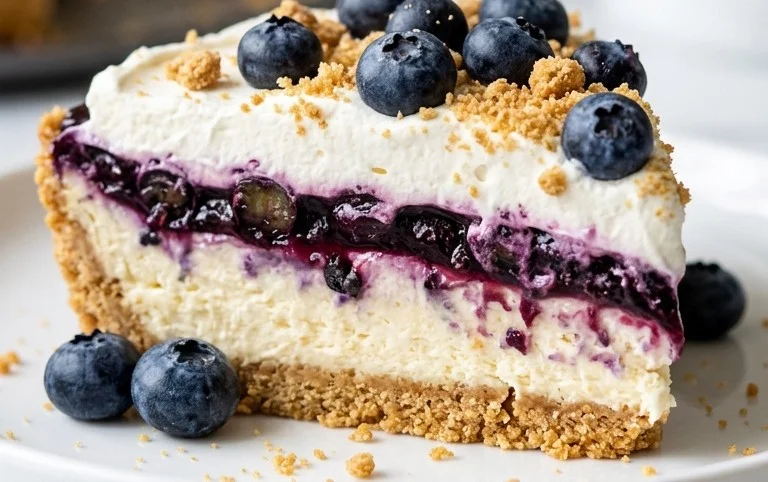No-Bake Blueberry Yum Yum
