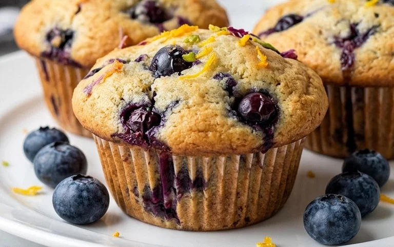 Homemade Blueberry Muffins