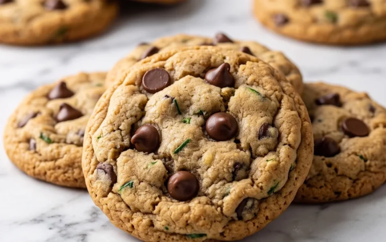 Zucchini Chocolate Chip Cookies