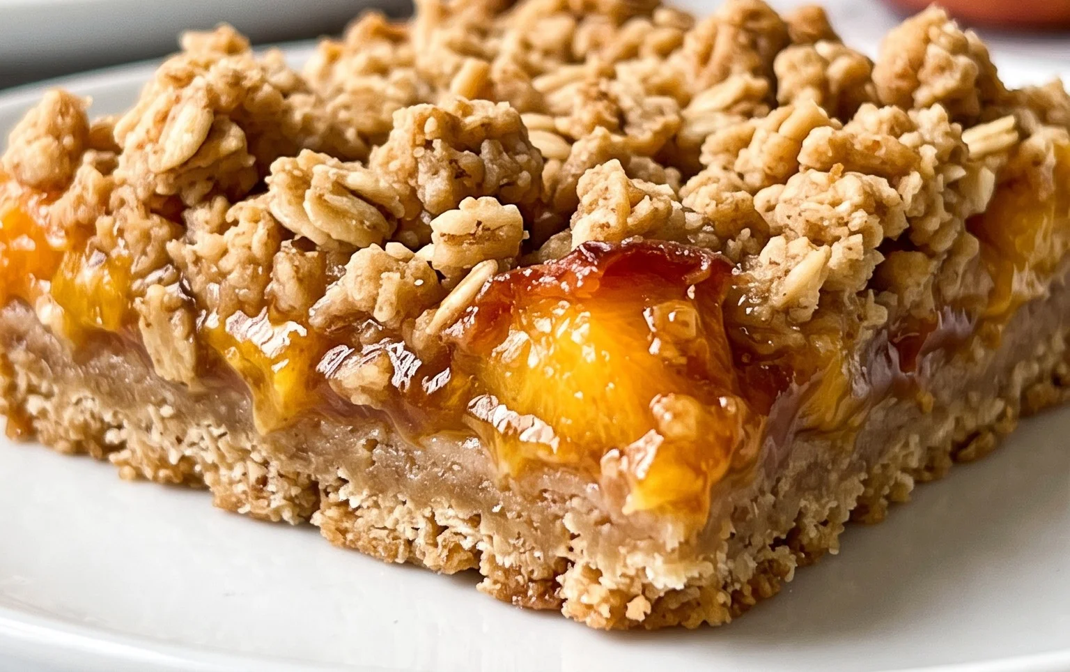 Fresh Peach Crum extractb Bars