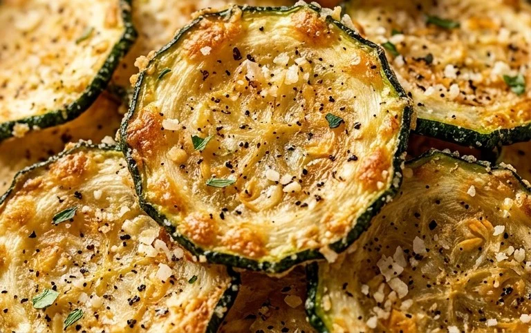 Crispy Baked Zucchini Chips