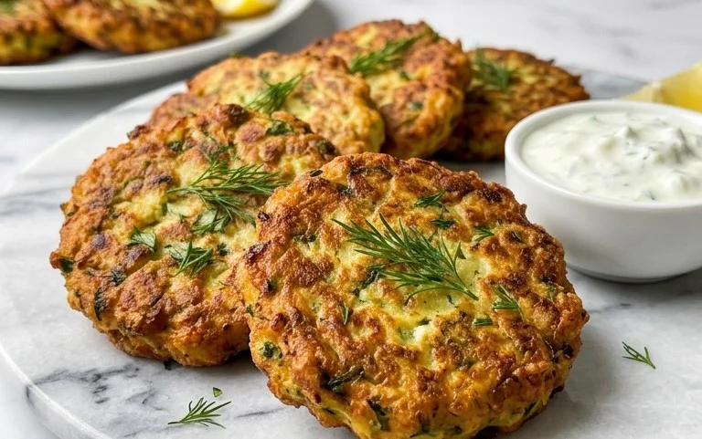 Kolokithokeftedes (Greek Zucchini Fritters)