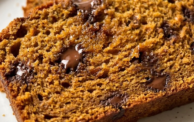 Pumpkin Chocolate Chip Bread