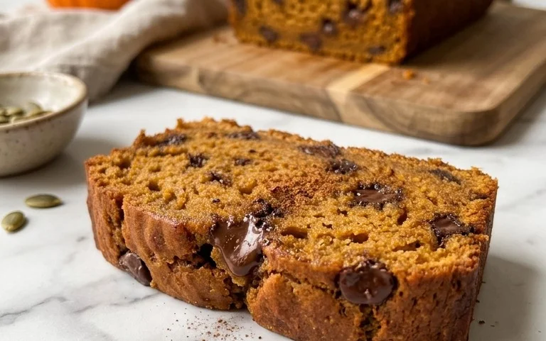 Pumpkin Chocolate Chip Bread