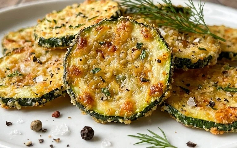 Crispy Baked Zucchini Chips