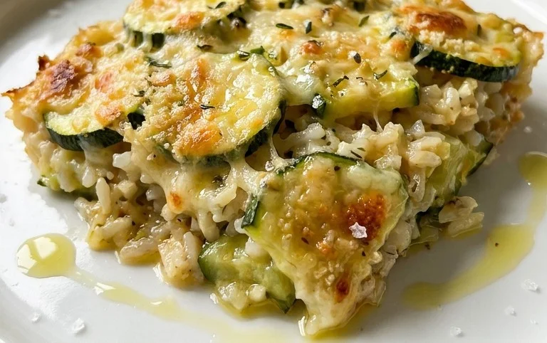 Julia Child's Zucchini and Rice Gratin (Tian de Courgettes au Riz)