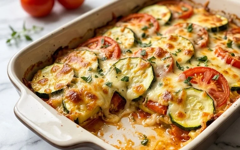 Zucchini Tomato Bake