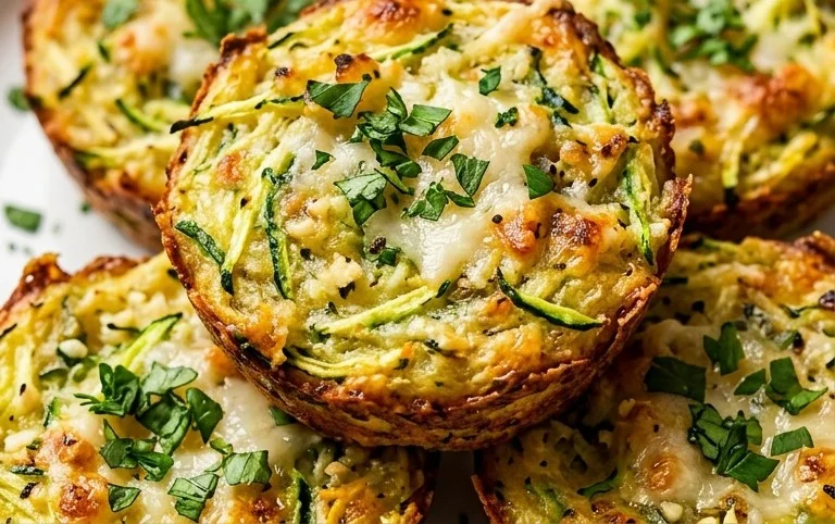 Zucchini Garlic Bites