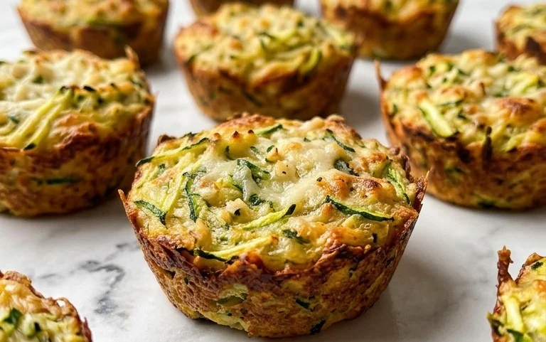 Zucchini Garlic Bites