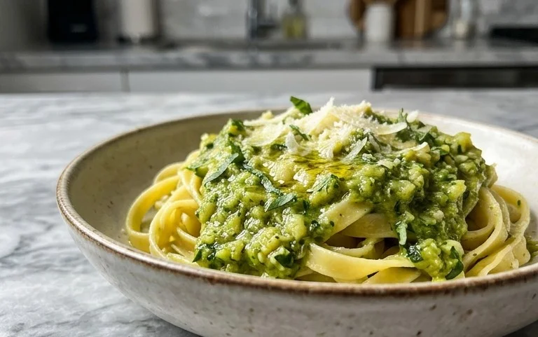 Simple Fresh Zucchini Pasta Sauce